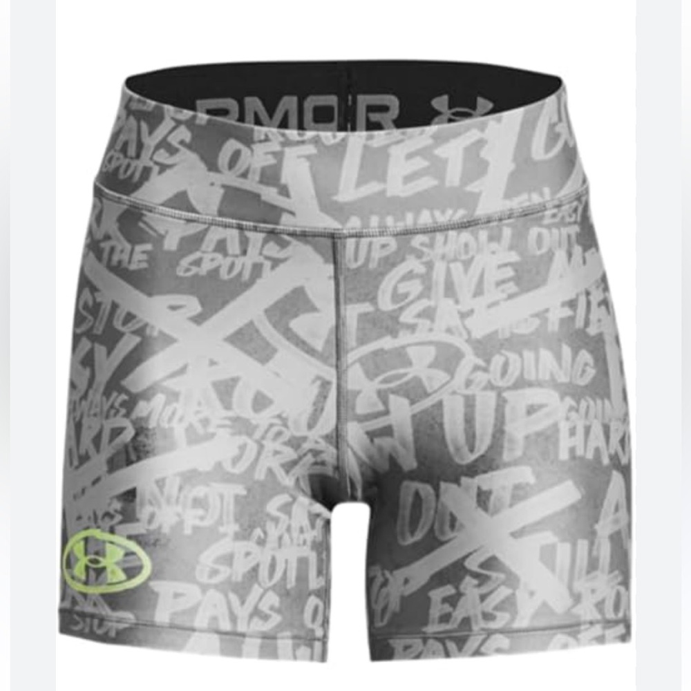 Under Armour Gray Graphic Women's Shorts